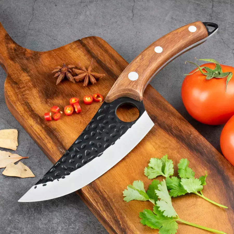 Premium Santoku Knife – Razor-Sharp Japanese-Style Blade for Precision Cutting